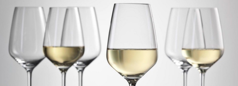 Verres de vin blanc